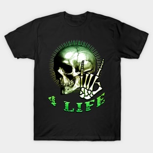 Metal 4 Life Green T-Shirt